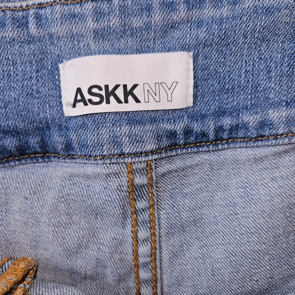 ASKK NY High Waisted Wide Leg Jean Size 33 - Picture 3 of 9